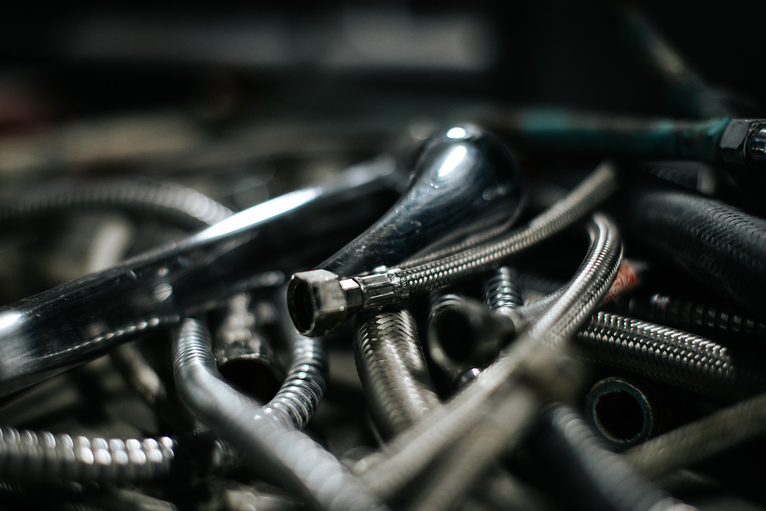 Photo de tuyau de douche